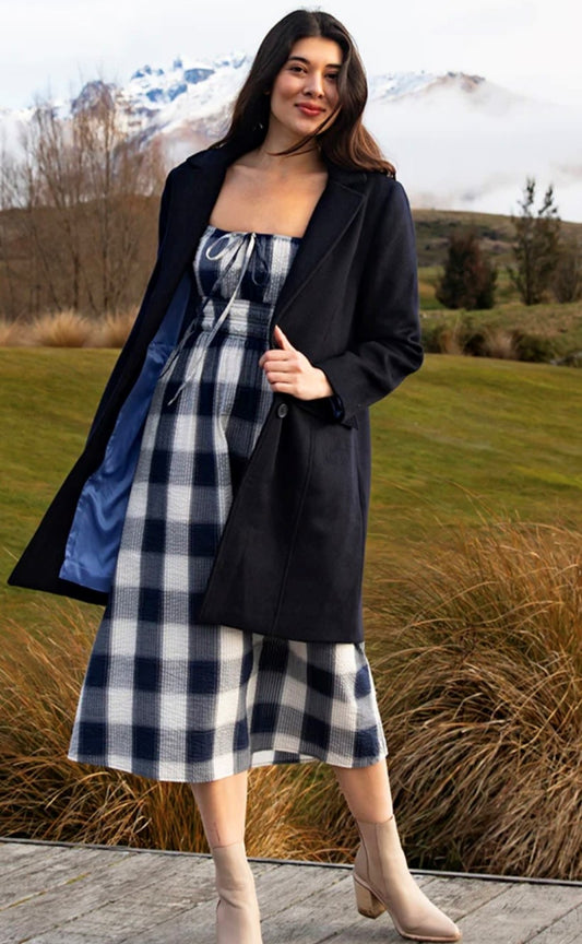 Elm Tamsin Coat Dark Sapphire 8118071.NAVY