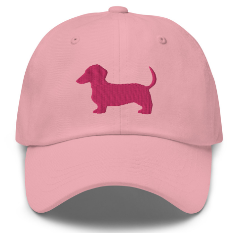 Sutton Sisters Australia Pink/Pink Dachshund Cap