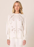 Fate + Becker Aven Embroidered Blouse - White