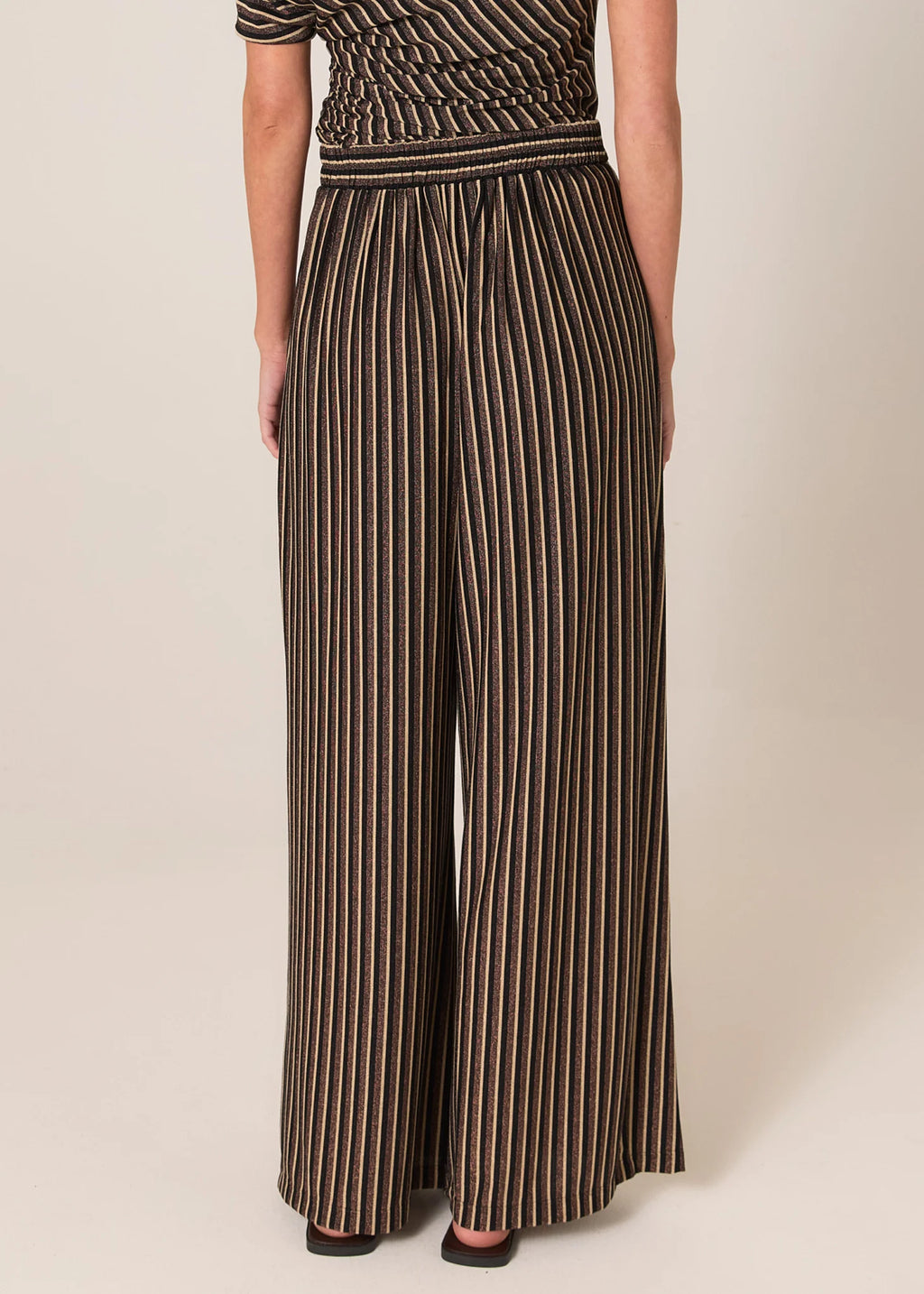Fate + Becker Everlyn Metallic Jersey Pant - Multicolour