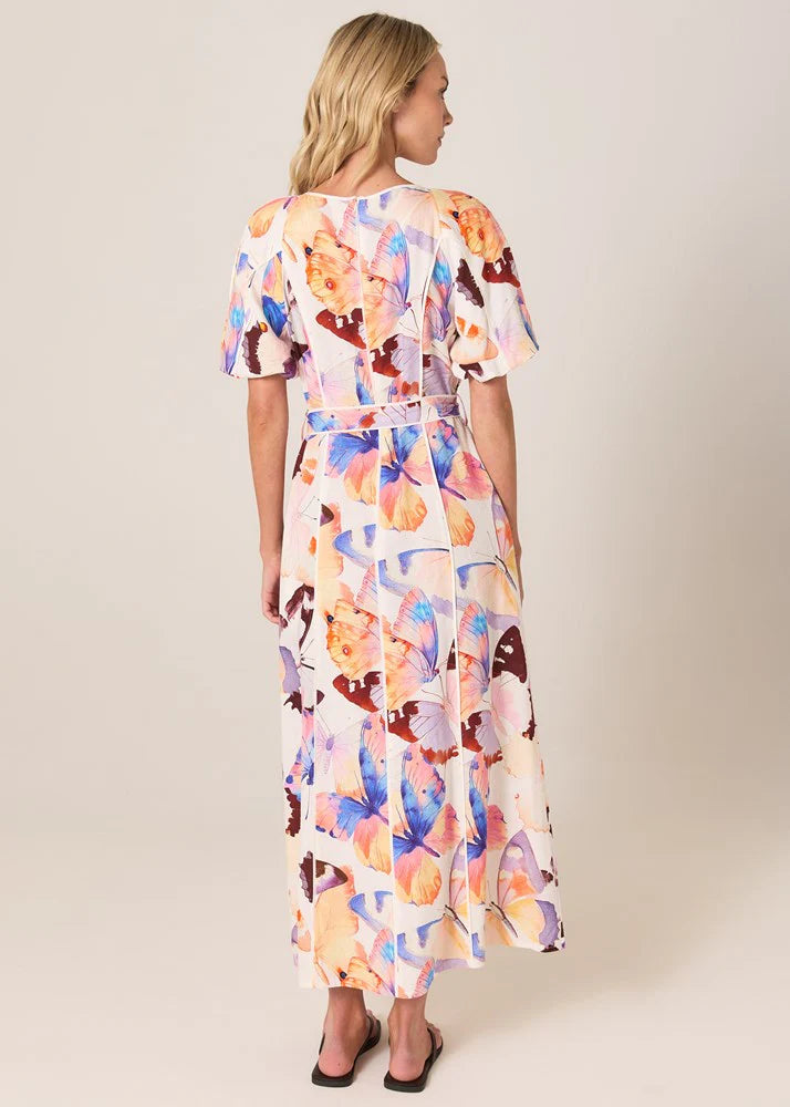 Fate + Becker Mariposa Dress - Butterfly Print