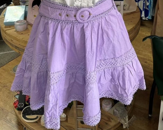 Ave the Label Lilac Mini Skirt SALE $20!