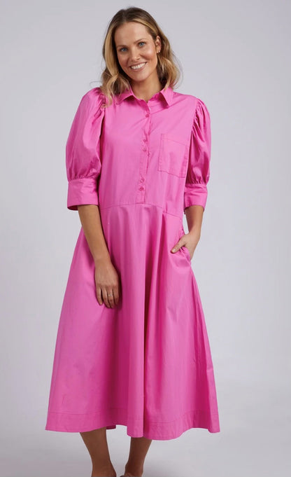 ELM Primrose Dress Super Pink