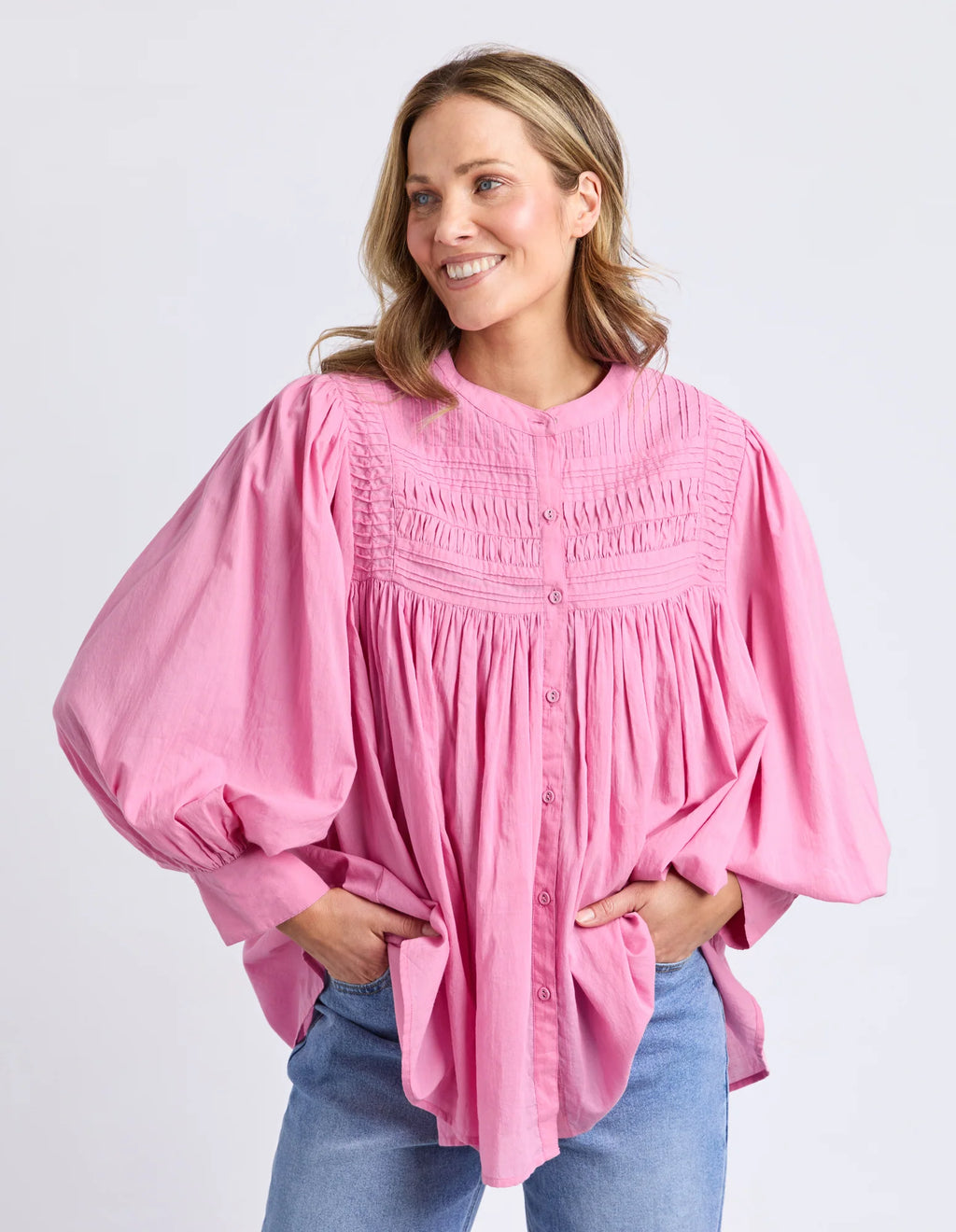 ELM Montana Blouse Quartz Pink 8159033.QRTZ