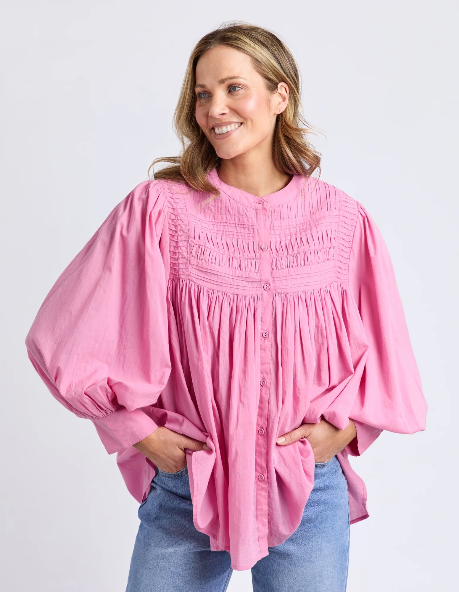 ELM Montana Blouse Quartz Pink 8159033.QRTZ