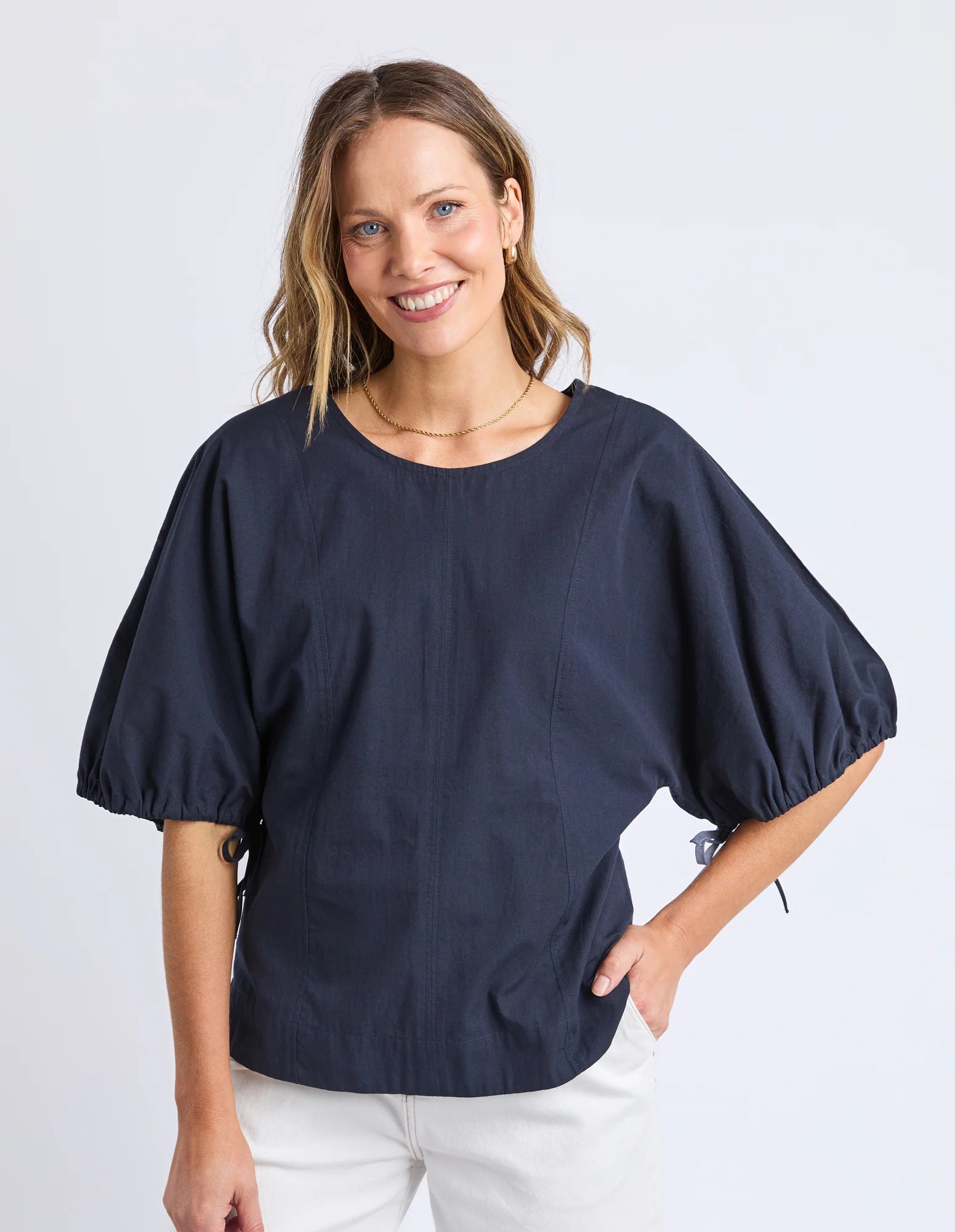 ELM Marie Top Navy