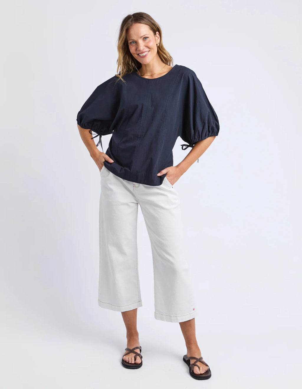 ELM Marie Top Navy