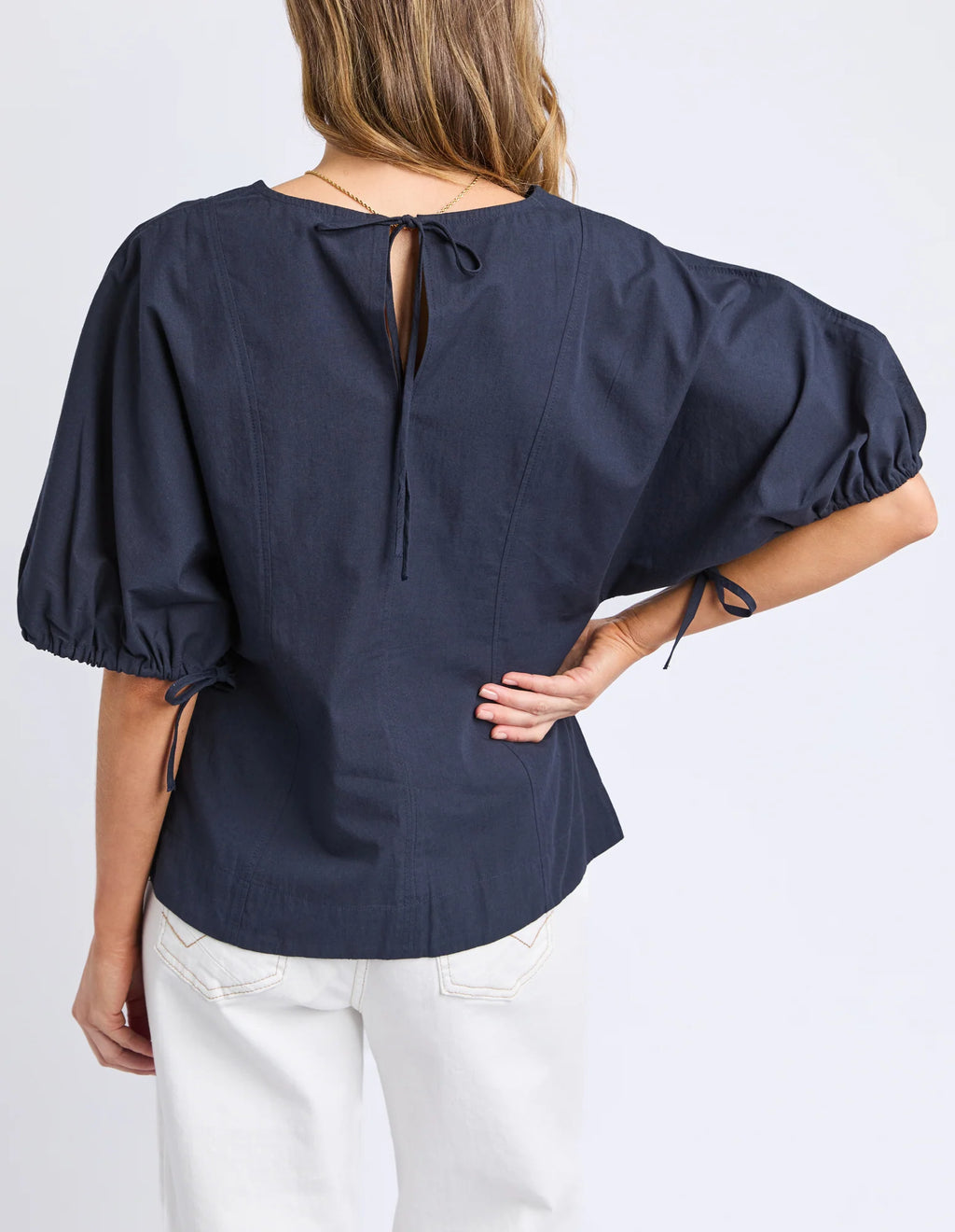 ELM Marie Top Navy