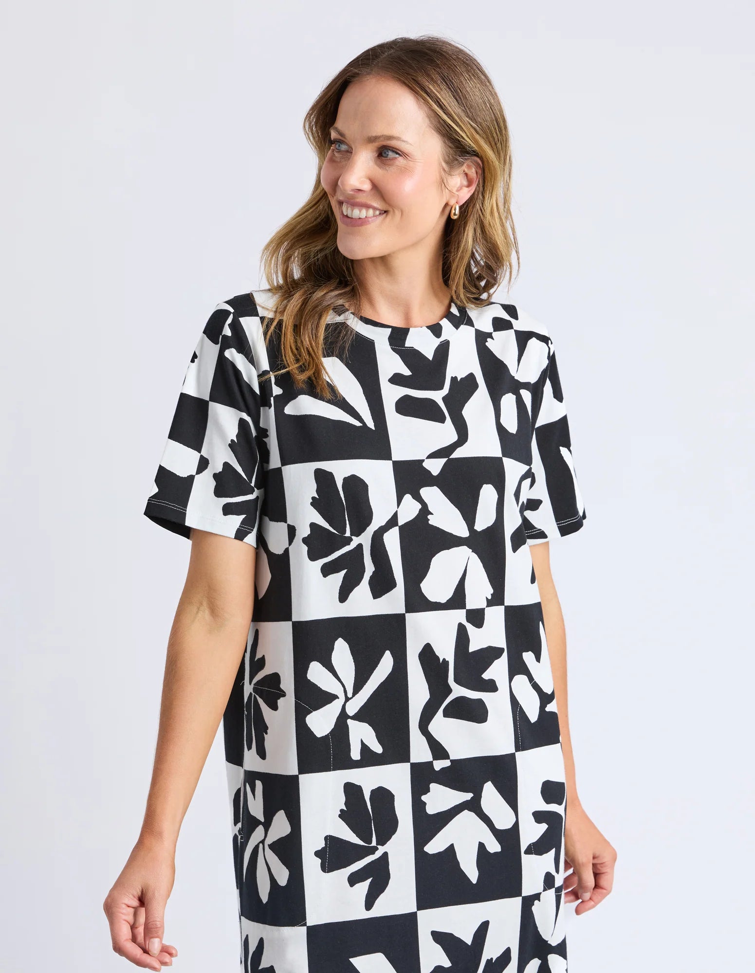 ELM Splice Dress Yardage Print