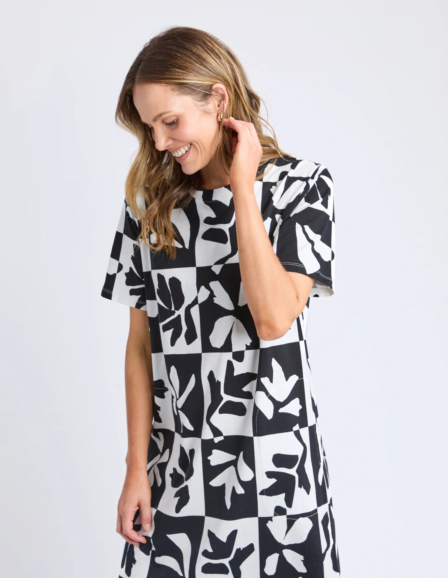 ELM Splice Dress Yardage Print