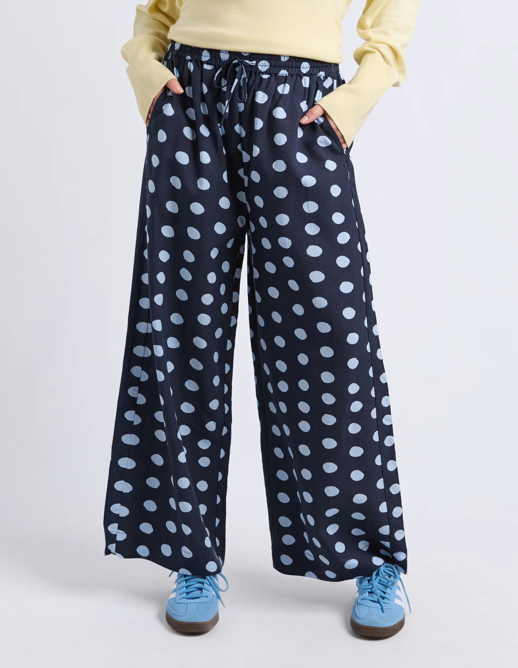 ELM Dotty Elastic Pant Classic Navy Spot 8177013.CNAV