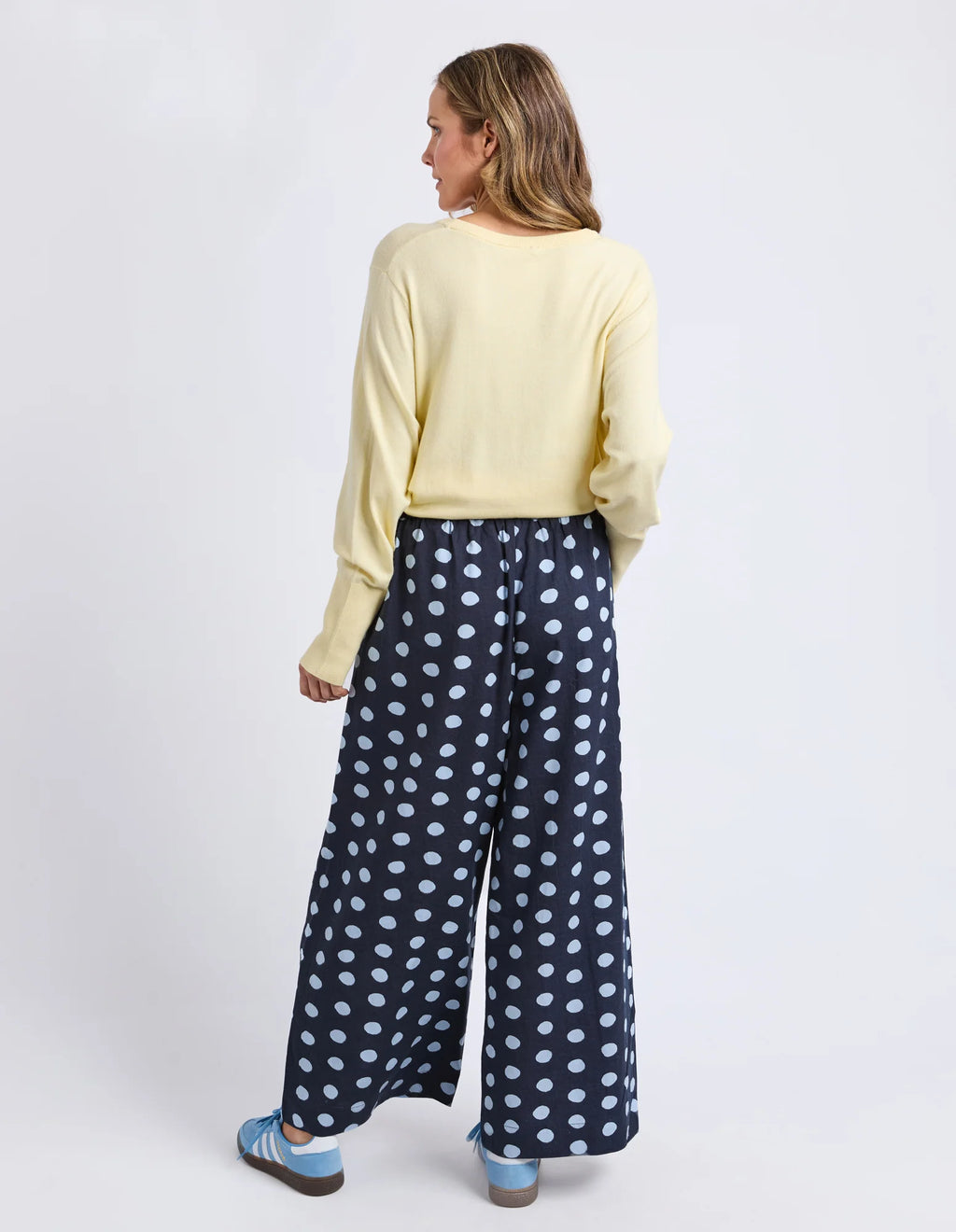 ELM Dotty Elastic Pant Classic Navy Spot 8177013.CNAV