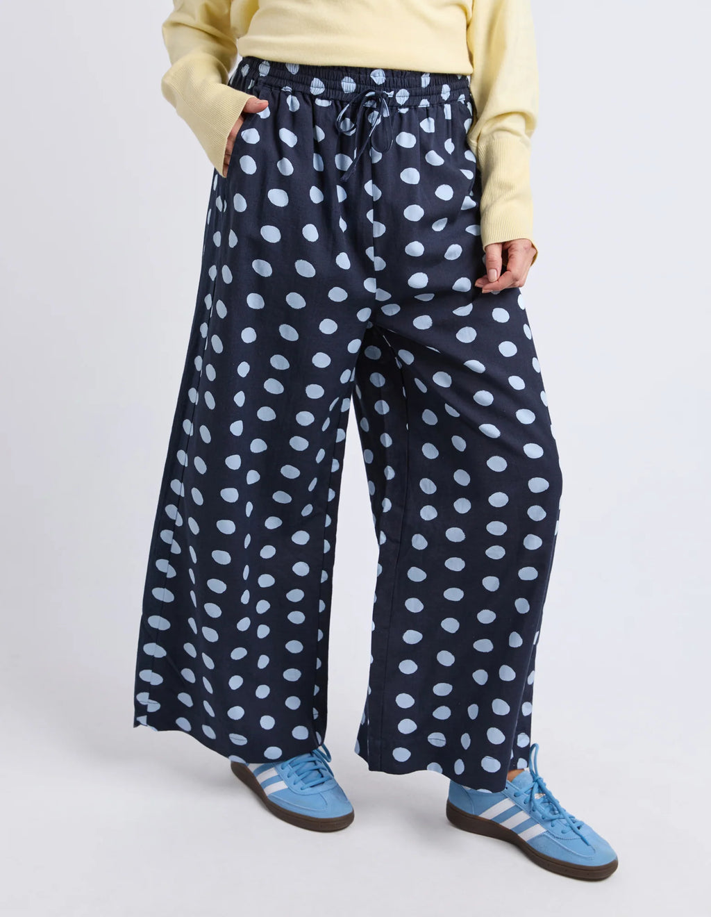 ELM Dotty Elastic Pant Classic Navy Spot 8177013.CNAV