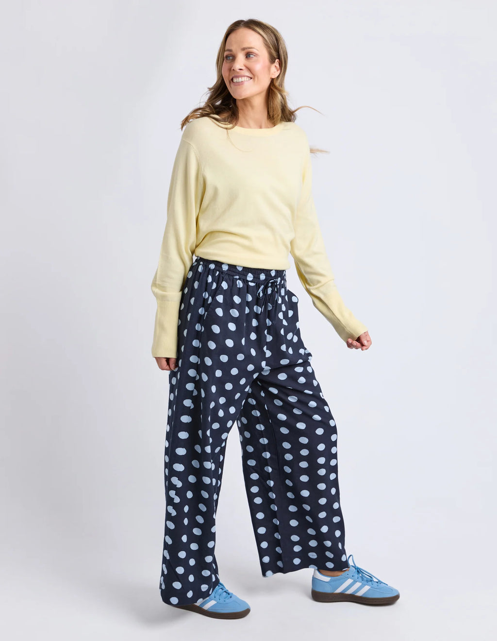 ELM Dotty Elastic Pant Classic Navy Spot 8177013.CNAV