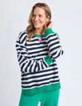 ELM Maps Crew Navy & White Stripe 8177066.NAVY