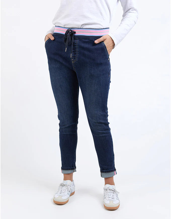 ELM Melody Denim Jogger Pant Indigo 81D1307.INDI