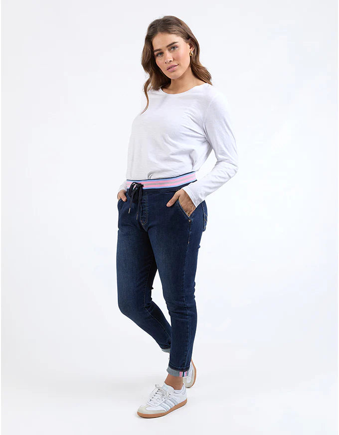 ELM Melody Denim Jogger Pant Indigo 81D1307.INDI