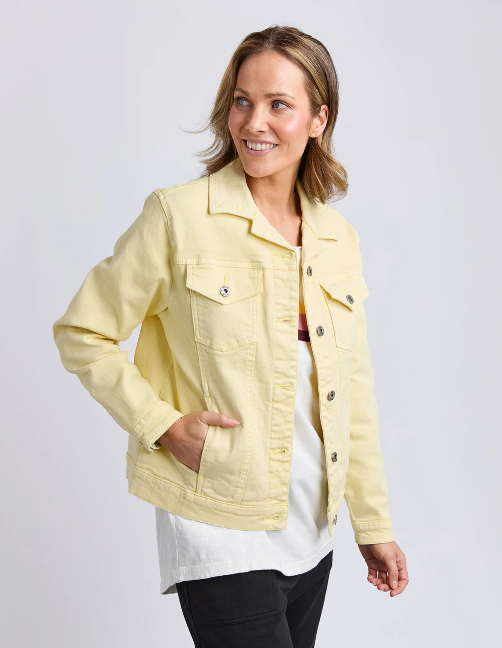 ELM Tilly Jacket Pale Lemon 81D1425.PLEM