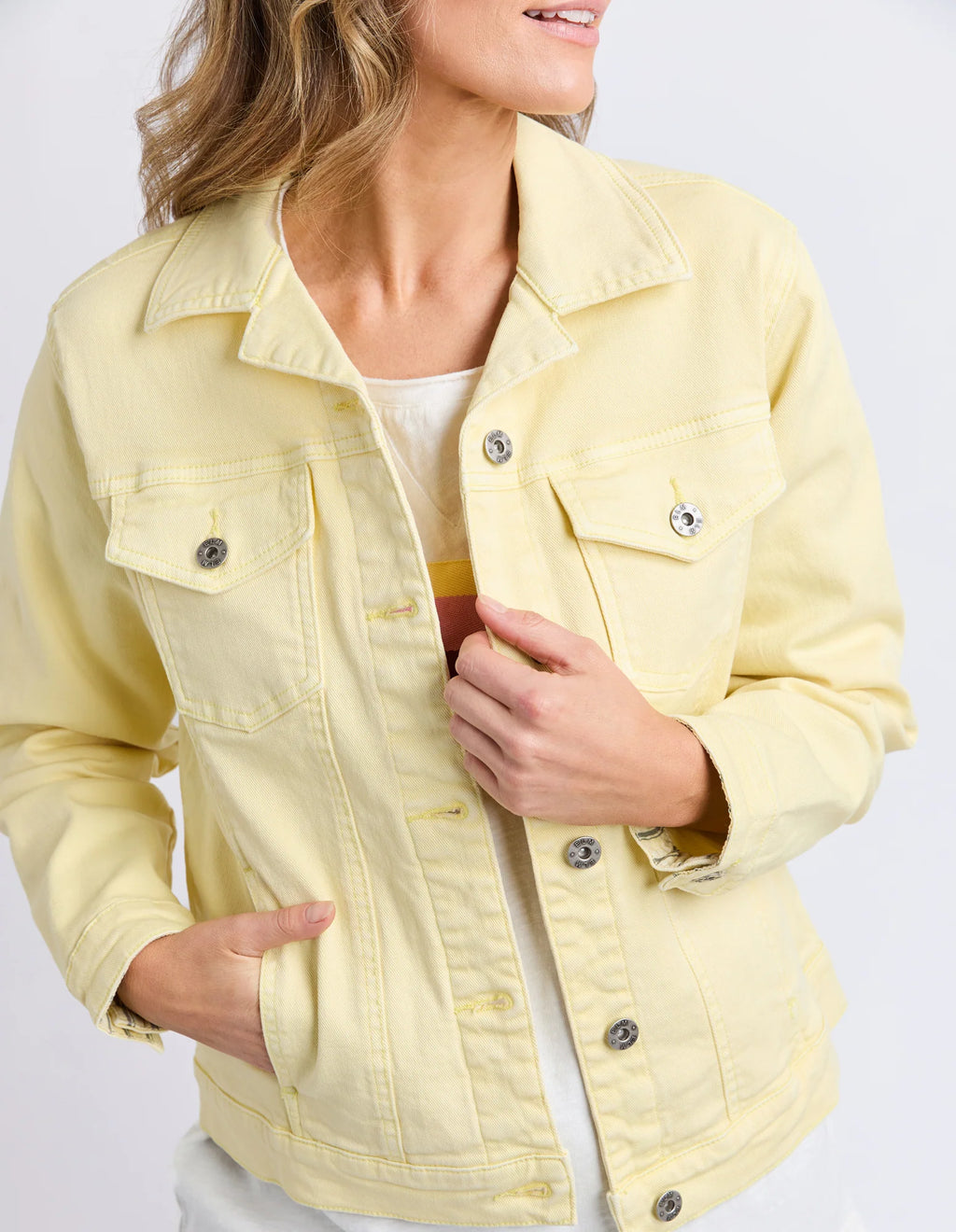 ELM Tilly Jacket Pale Lemon 81D1425.PLEM