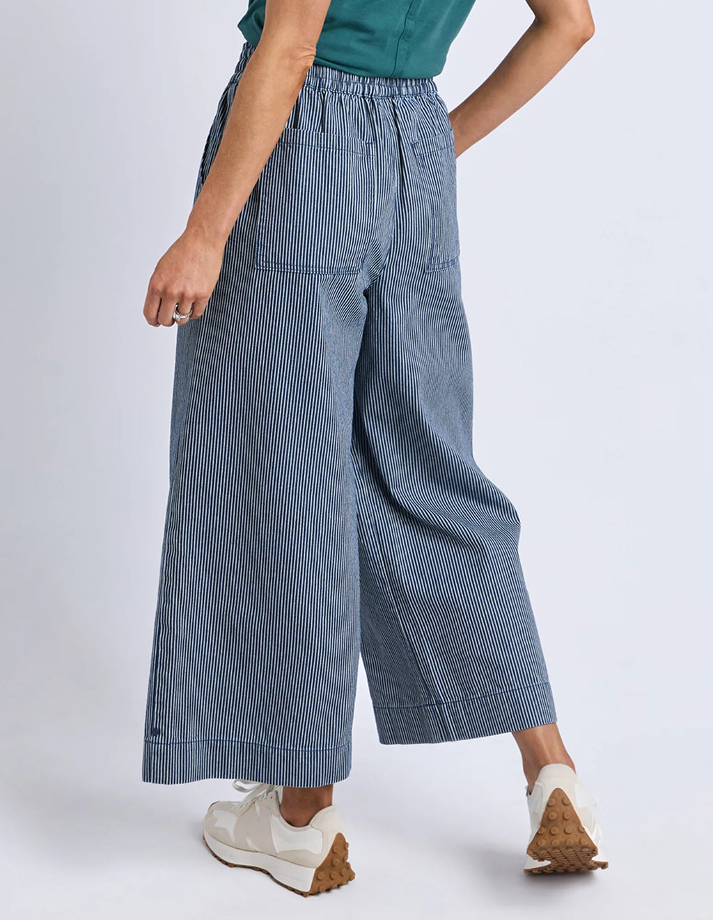ELM Julia Pinstripe Denim Pant Blue & White Stripe 81D1602.BLU