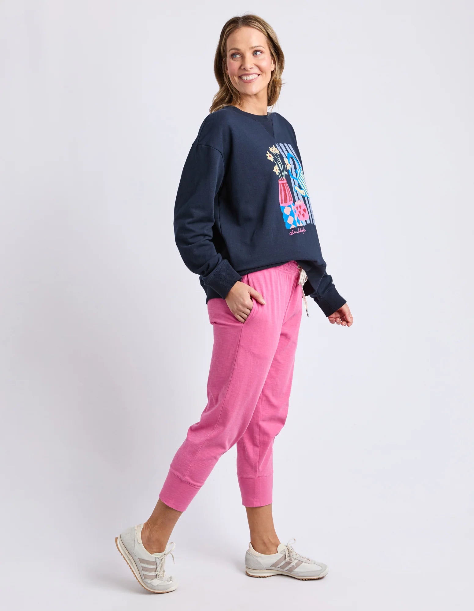 ELM Brunch Pant Hot Pink 81X4014.HPNK