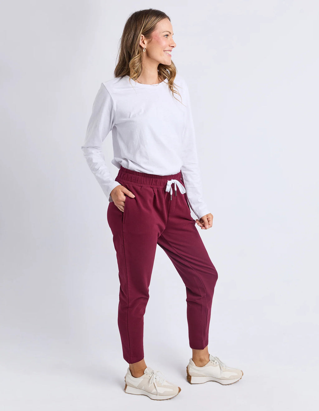 ELM The Lobby Pant 81X4130.PLUM