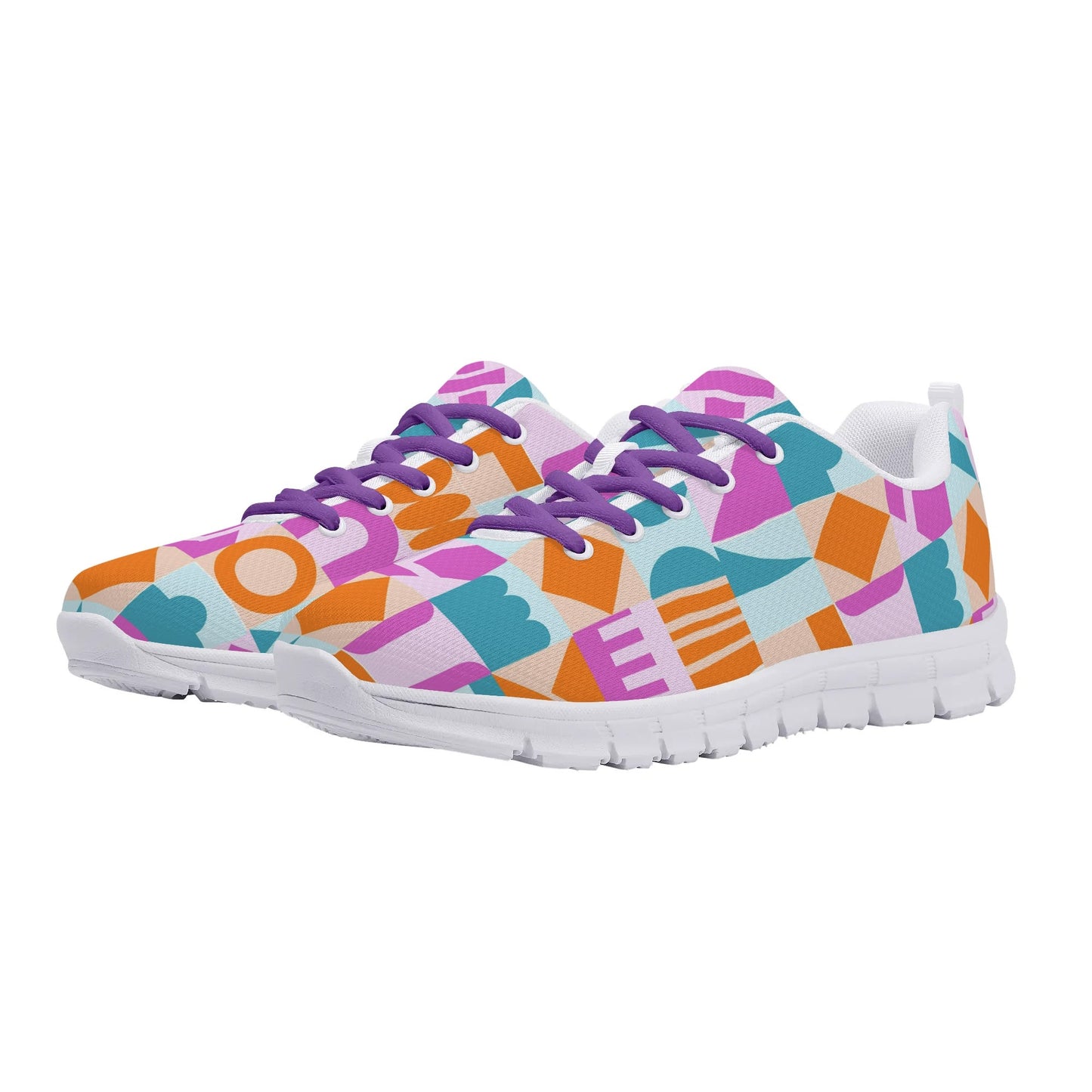 Women's Geometric Sneakers