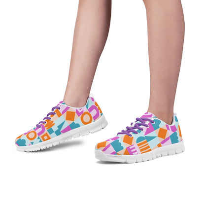 Women's Geometric Sneakers