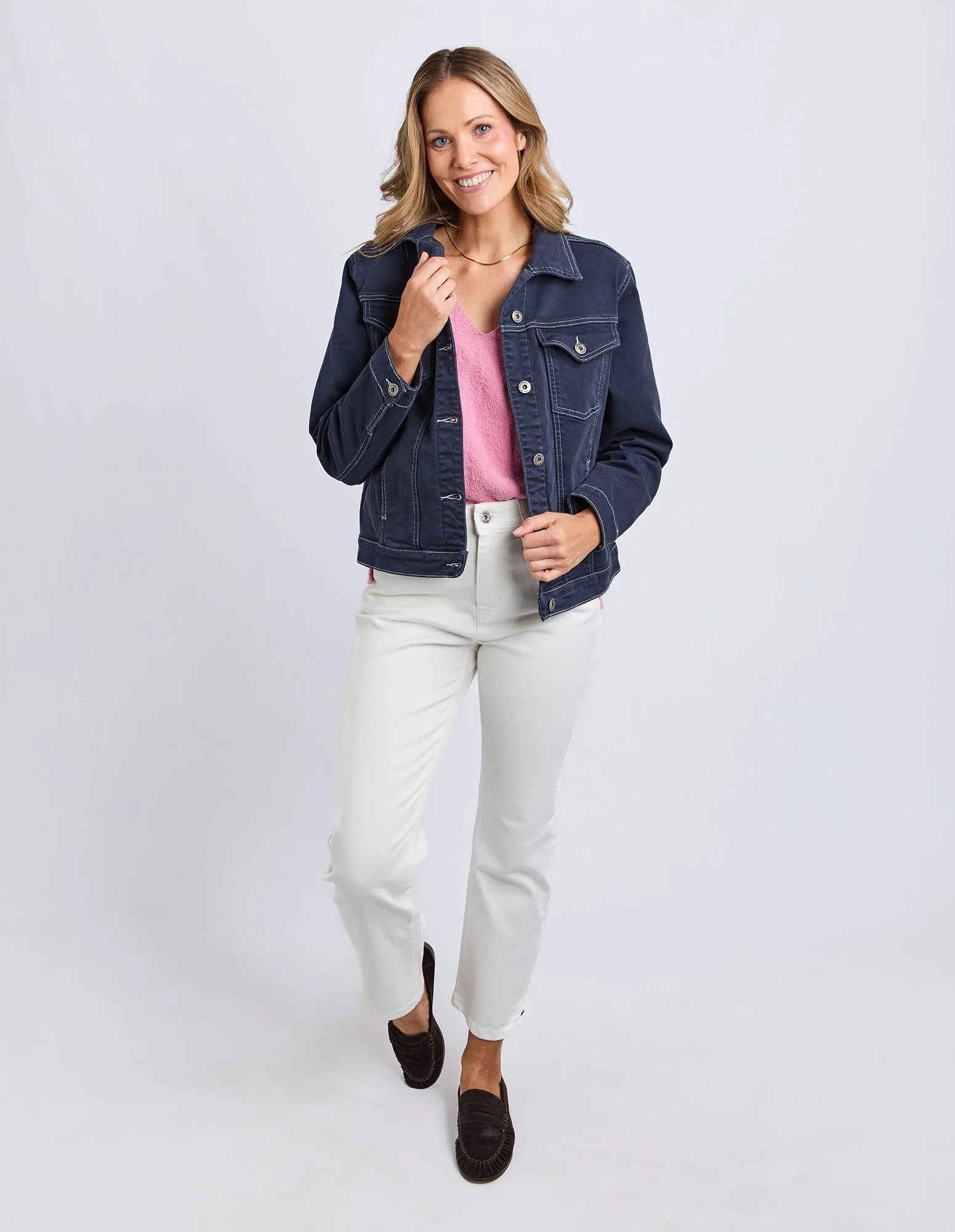 Elm Tilly Denim Jacket Navy 81D1428.NAVY
